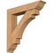 Ekena Millwork Merced Traditional Smooth Bracket w/ Offset Brace, Western Red Cedar, 7 1/2"W x 38"D x 38"H BKT0806X38X38MRC01SWR - alternate 1